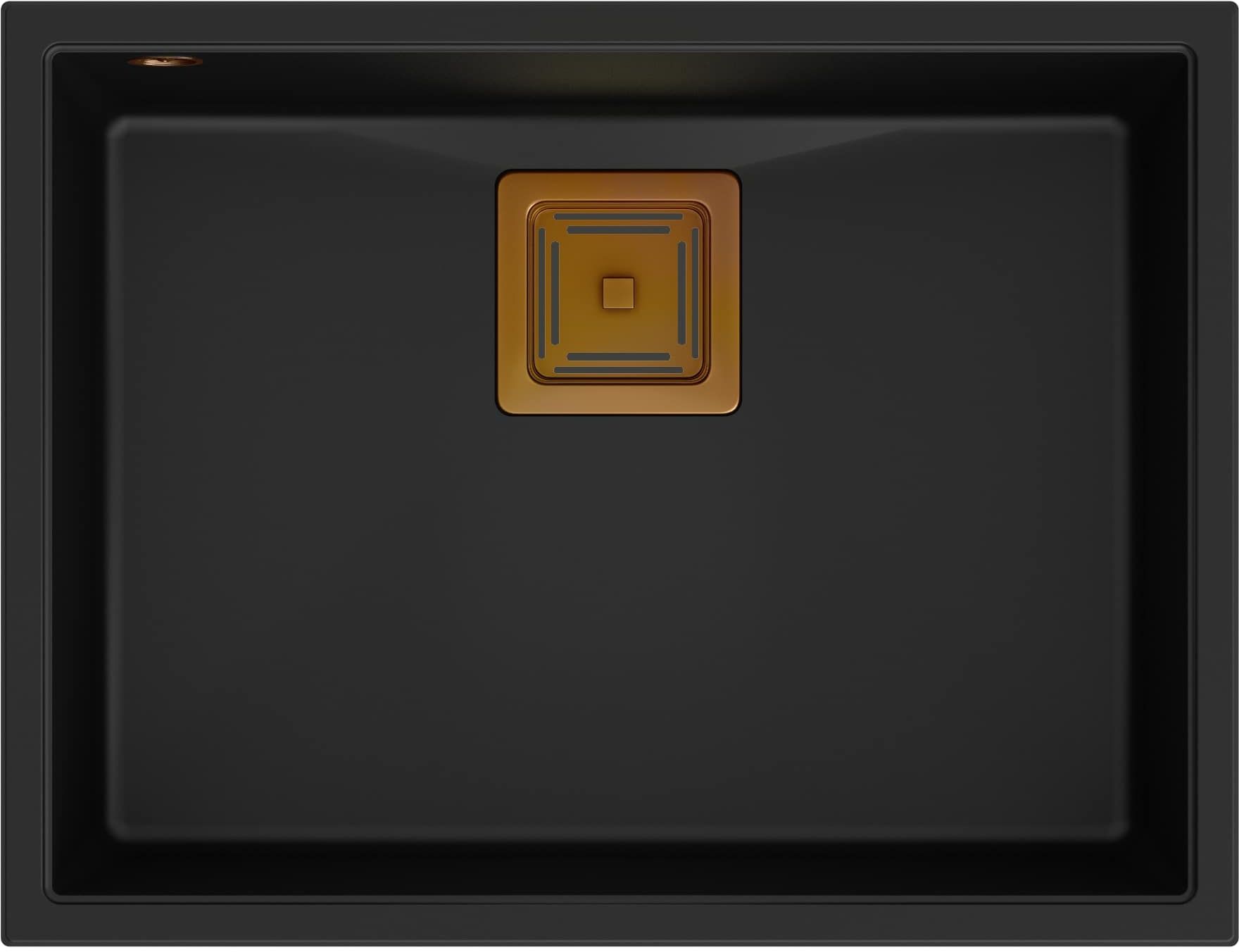 Quadron David 50 komora podwieszana 55x42 cm pure carbon/miedziany HQD5542U7-C1