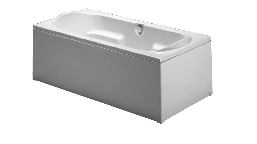 Riho obudowa do wanny 80 cm boczna biała 209281