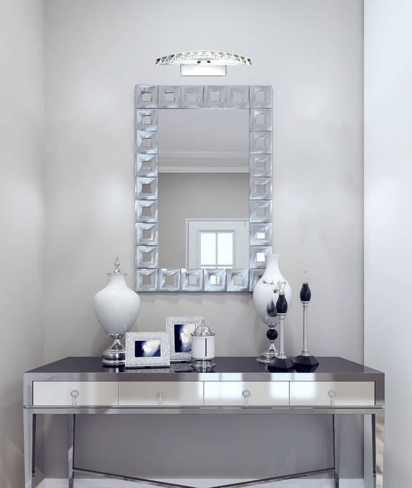 Candellux Arande kinkiet 1x8W LED chrom/kryształ 20-32683
