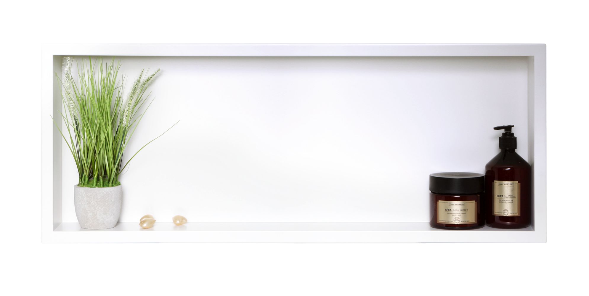 Balneo Wall-Box One White półka wnękowa 90x30x7 cm biała OB-WH5 - Wysyłka w 24h