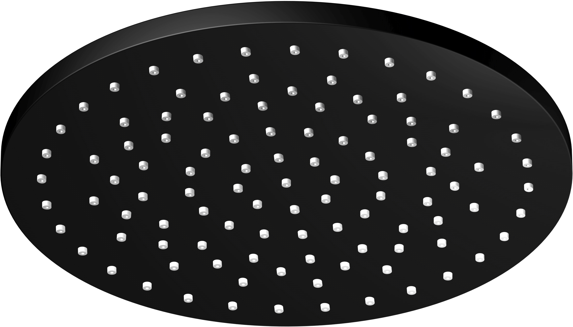 Steinberg 100 deszczownica okrągła 20 cm czarny mat 1001687S