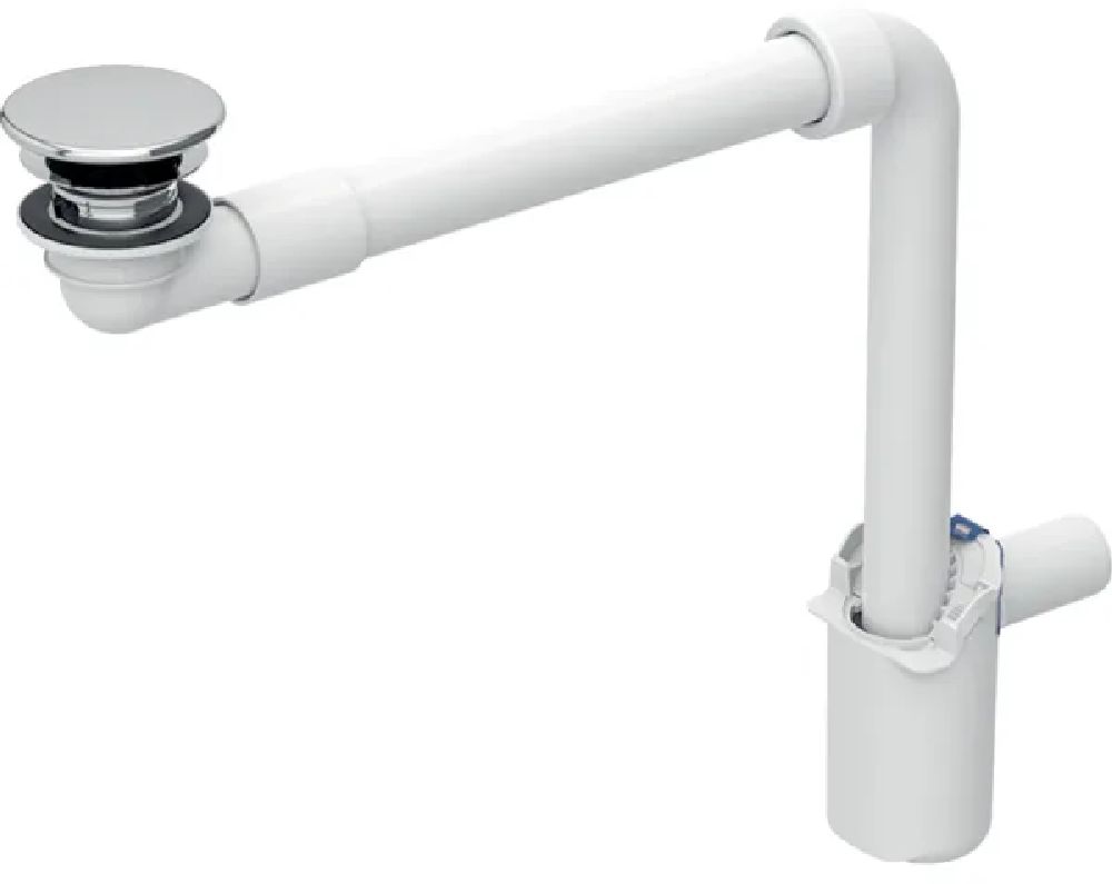 Geberit syfon do umywalki butelkowy chrom 152.084.21.1