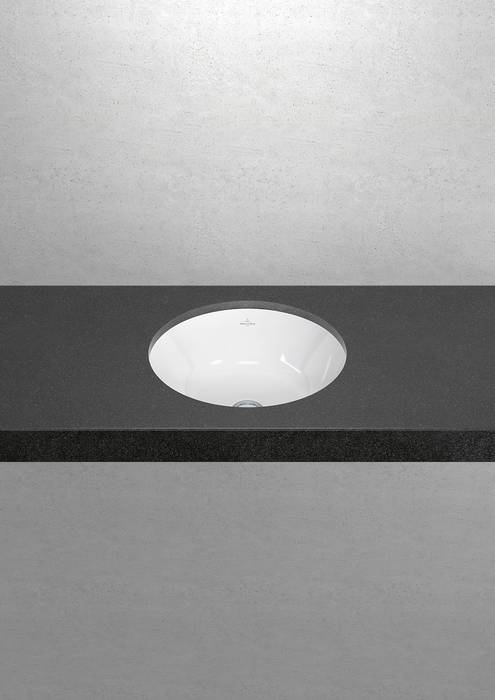 Villeroy & Boch Architectura umywalka 40 cm podblatowa okrągła Weiss Alpin 5A754501