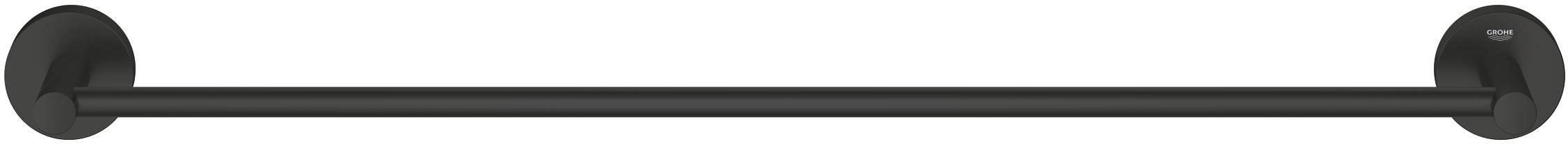 Grohe Start drążek na ręcznik kąpielowy czarny mat 411782430 - Wysyłka w 24h