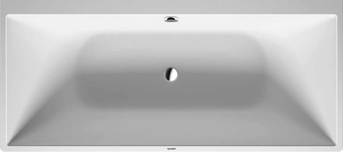 Duravit DuraSquare wanna wolnostojąca 180x80 cm przyścienna biała 700429000000000