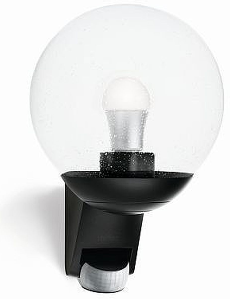 Steinel L 585 S kinkiet zewnętrzny 1x60W z czujnikiem ruchu czarny/szkło ST005535 - Wysyłka w 24h