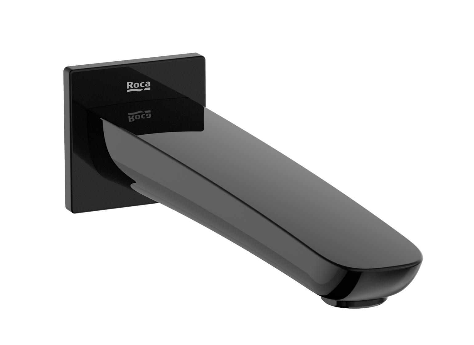 Roca Insignia Black wylewka do baterii wannowej czarna A5A0703CN0