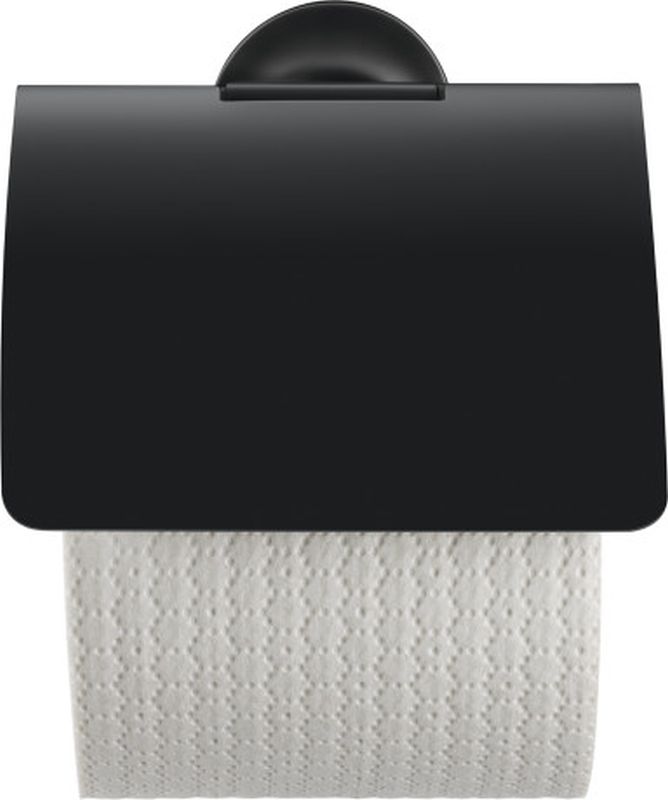 Duravit Starck uchwyt na papier toaletowy czarny 0099404600