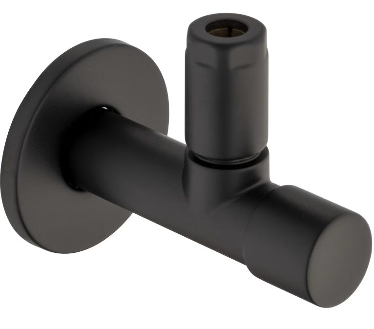 Kronenbach Lima 2.0 Black zawór ścienny kątowy czarny mat 41.321.071.0001SM