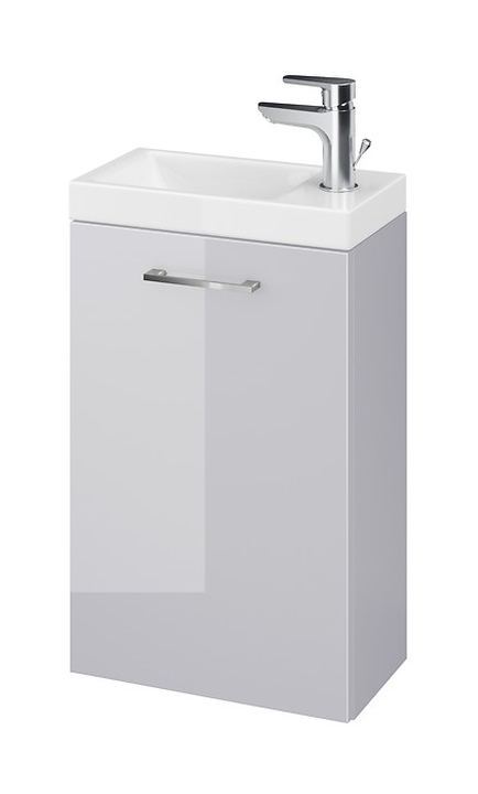 Cersanit Lara umywalka z szafką 40 cm zestaw meblowy szary S801-189