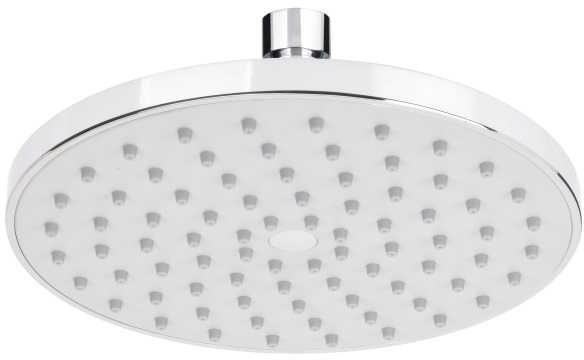 Invena deszczownica okrągła 20 cm chrom/szary SC-D1-003
