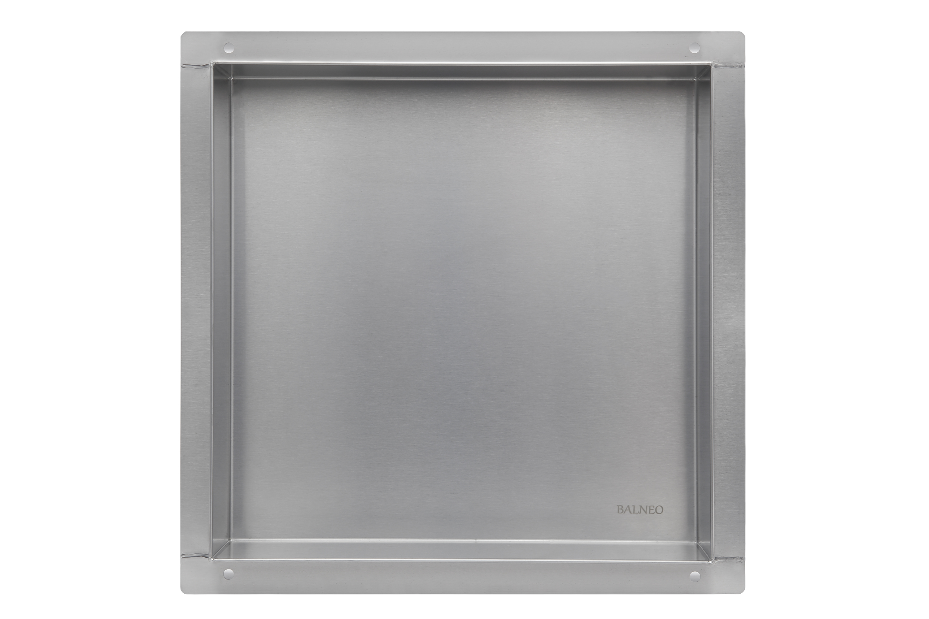Balneo Wall-Box No Rim Inox półka wnękowa 30x30x7 cm inox OB-IN1-NR