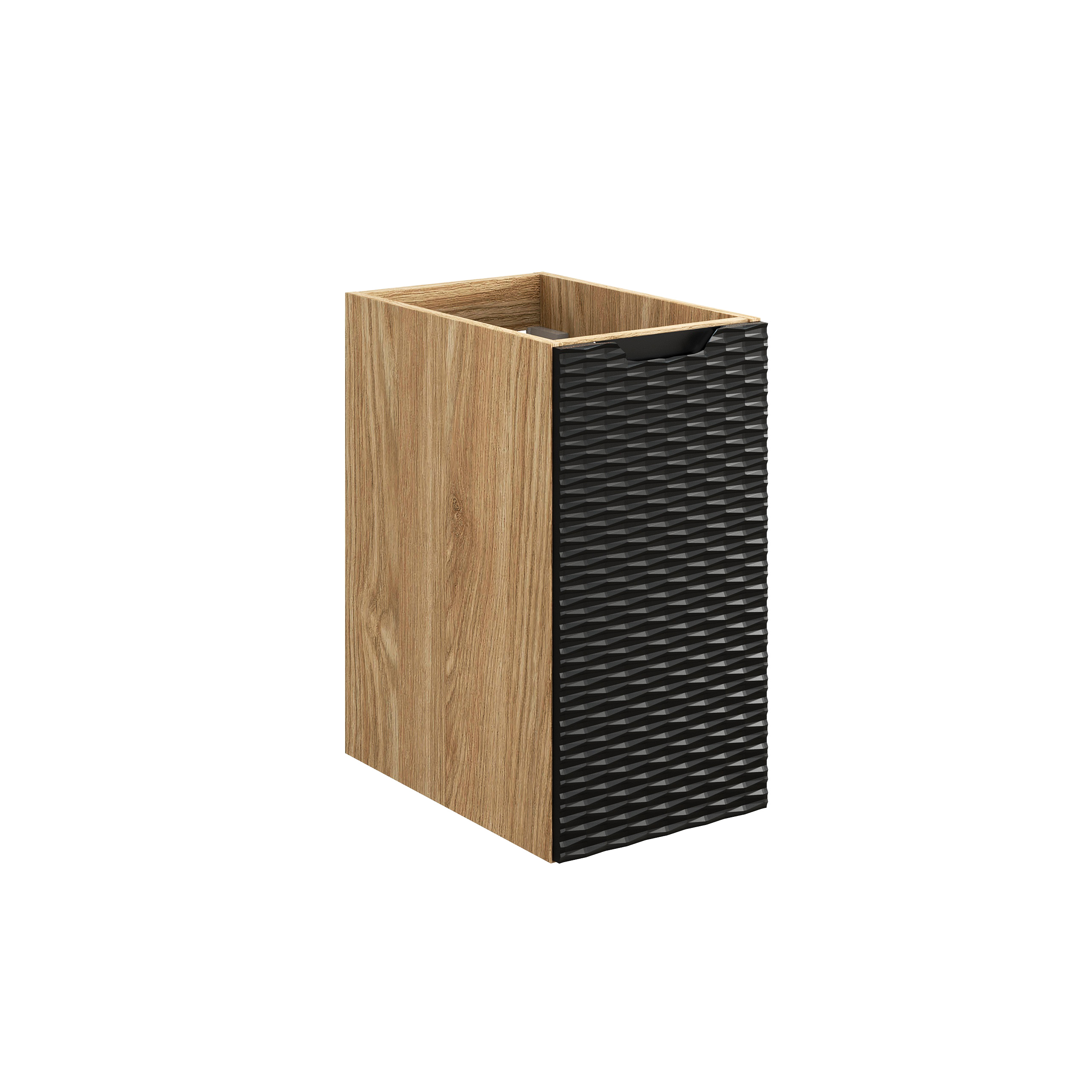 Comad Ocean Black szafka 30x46x57 cm czarna-dab OCEAN BLACK 81-30-1D