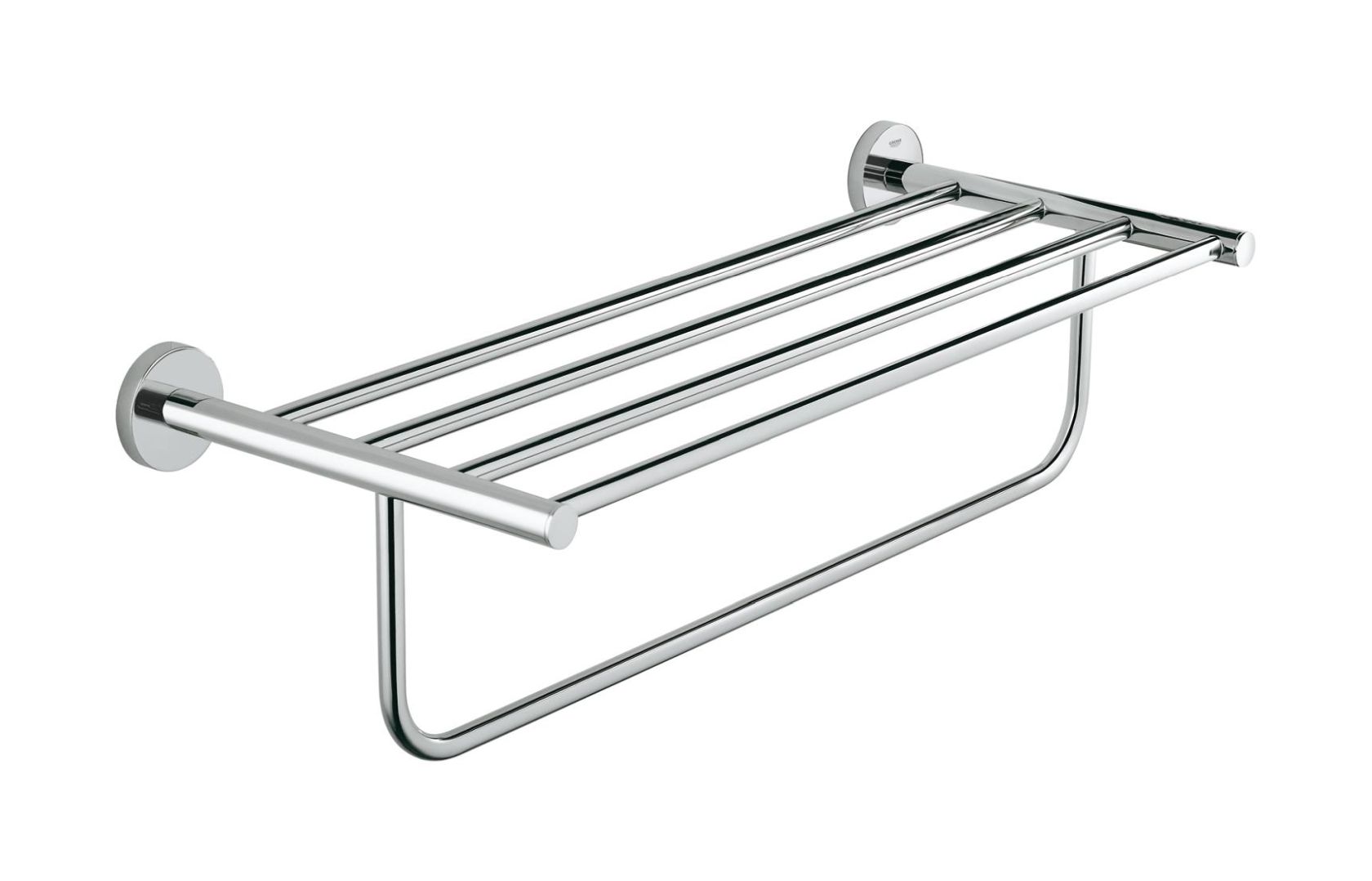 Grohe BauCosmopolitan półka z wieszakiem na ręcznik chrom 40462001