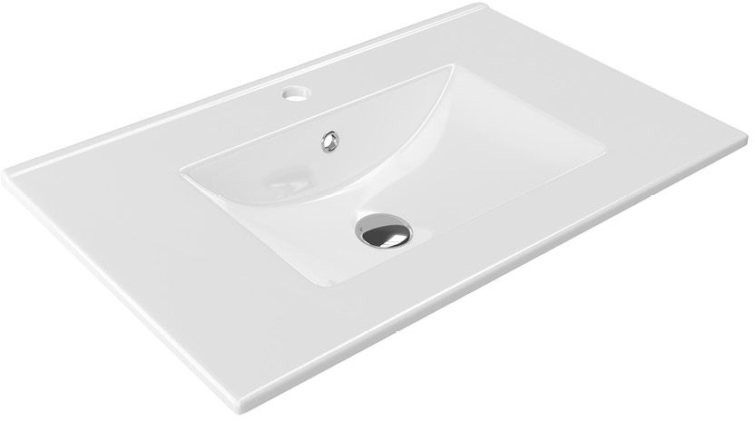 Excellent As umywalka 81x46,5 cm wpuszczana/meblowa biała CEEX.3617.800.WH - Wysyłka w 24h