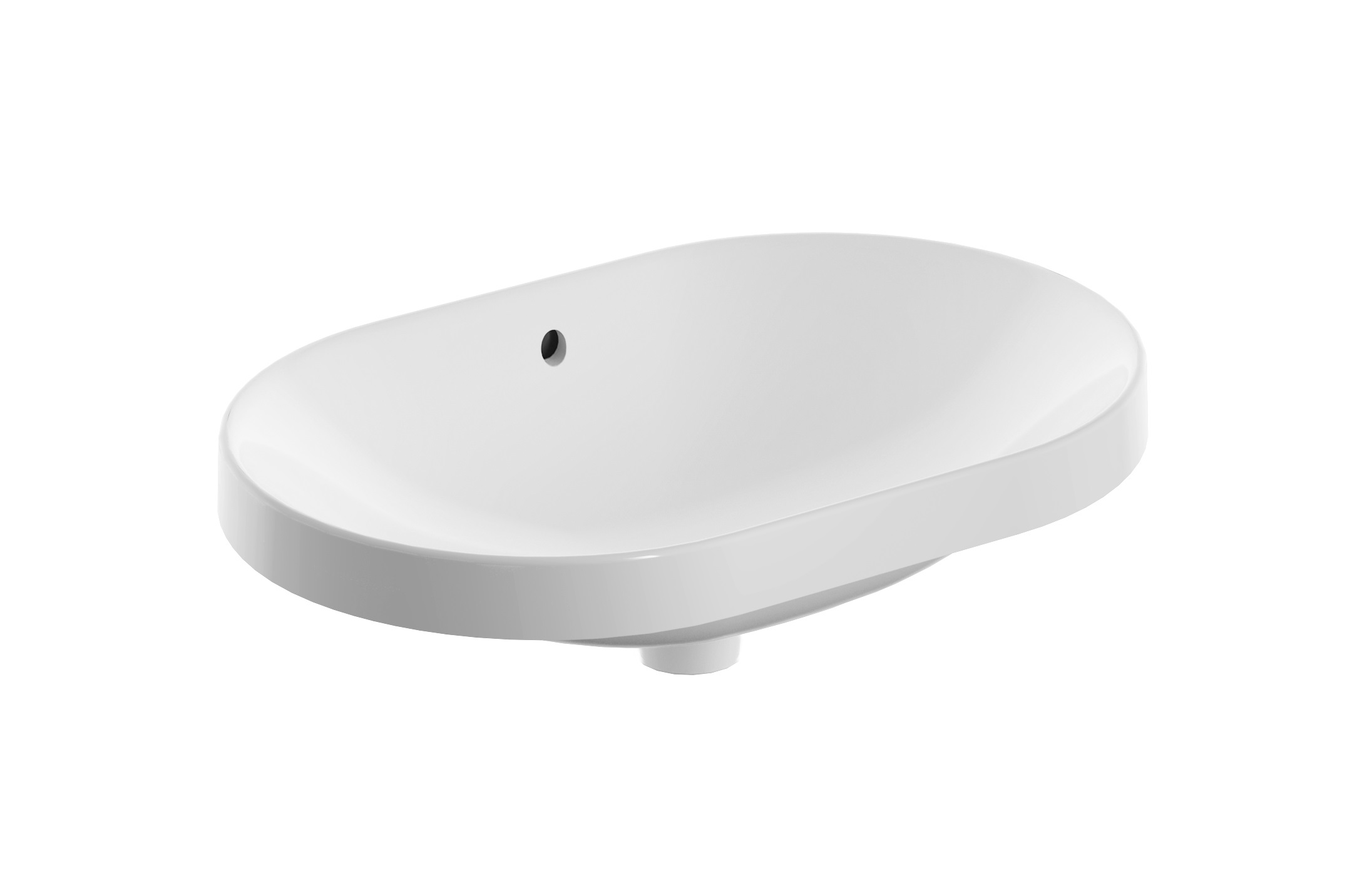 Geberit Variform umywalka 60x40 cm owalna wpuszczana biała 500.728.01.2 - Wysyłka w 24h