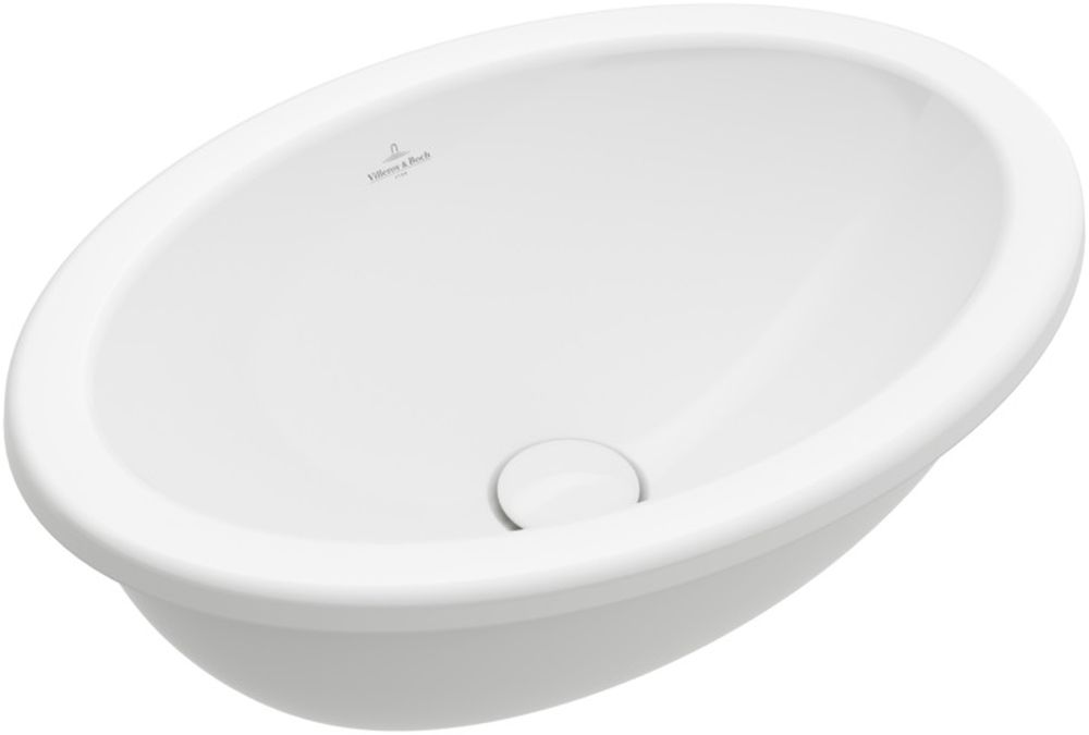 Villeroy & Boch Loop & Friends umywalka 55x36 cm owalna wpuszczana biała 4A6101R1