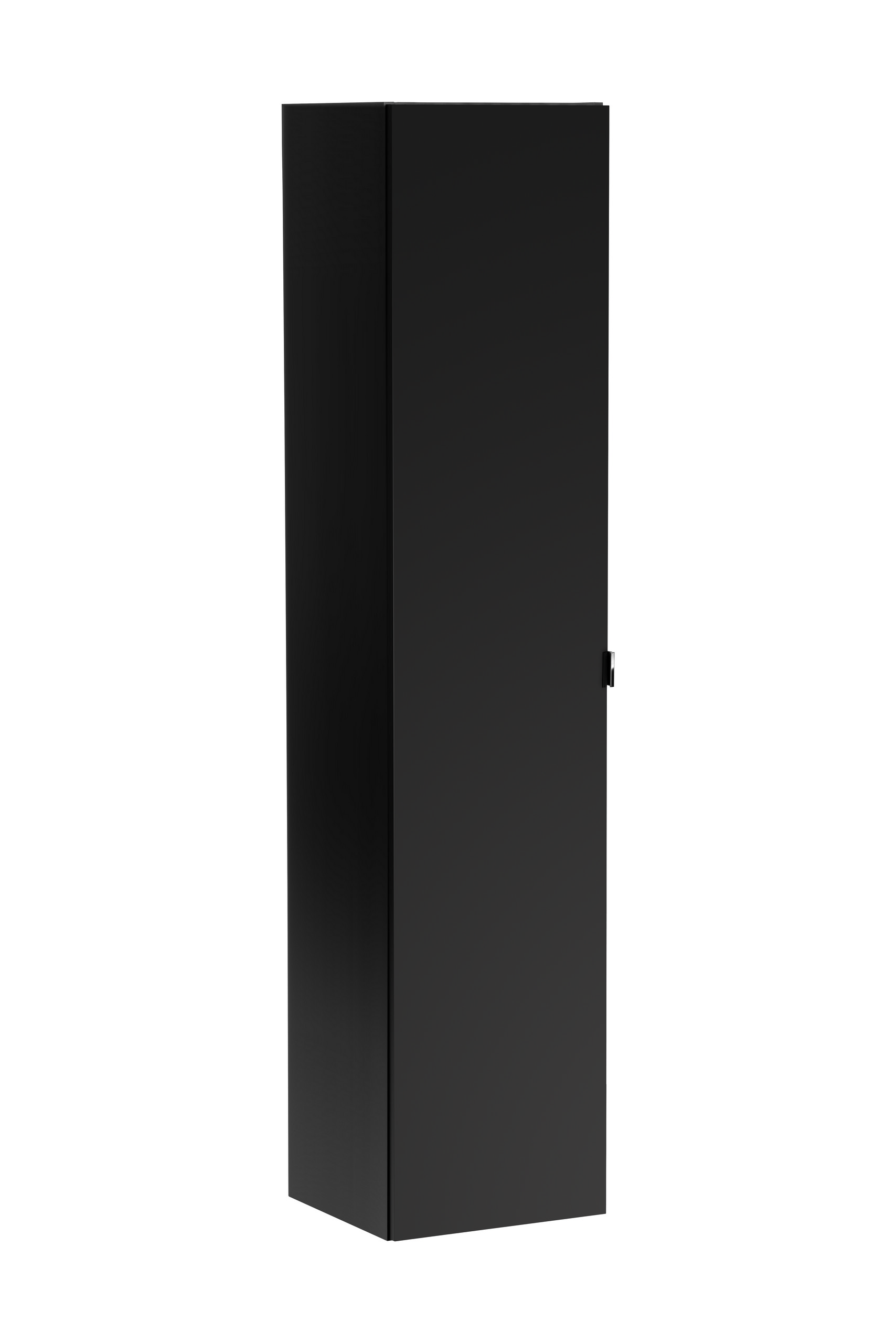Comad Santa Fe Black szafka 35x33x160 cm boczna wisząca czarna SANTA FE BLACK 80-01-B-1D2S