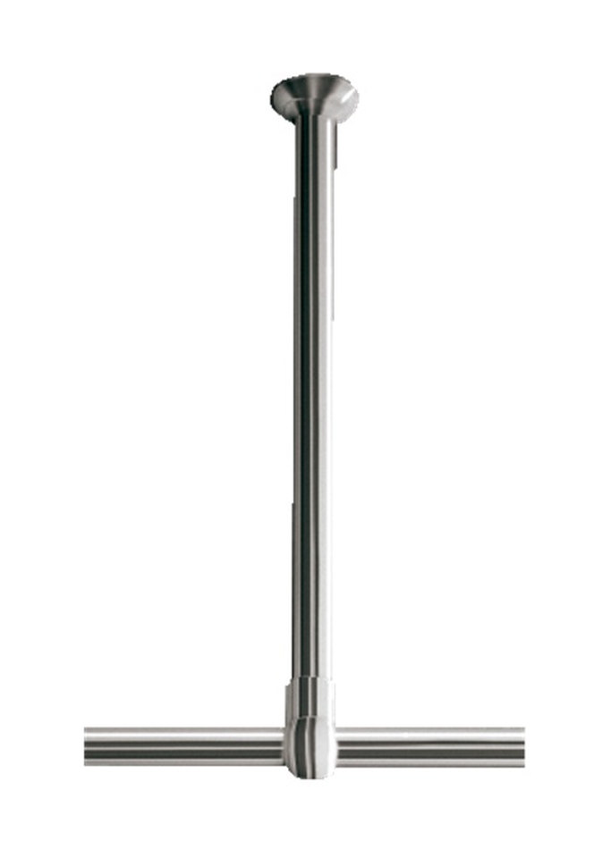 Sealskin Seallux drążek prysznicowy sufitowy 56 cm biały 276668610