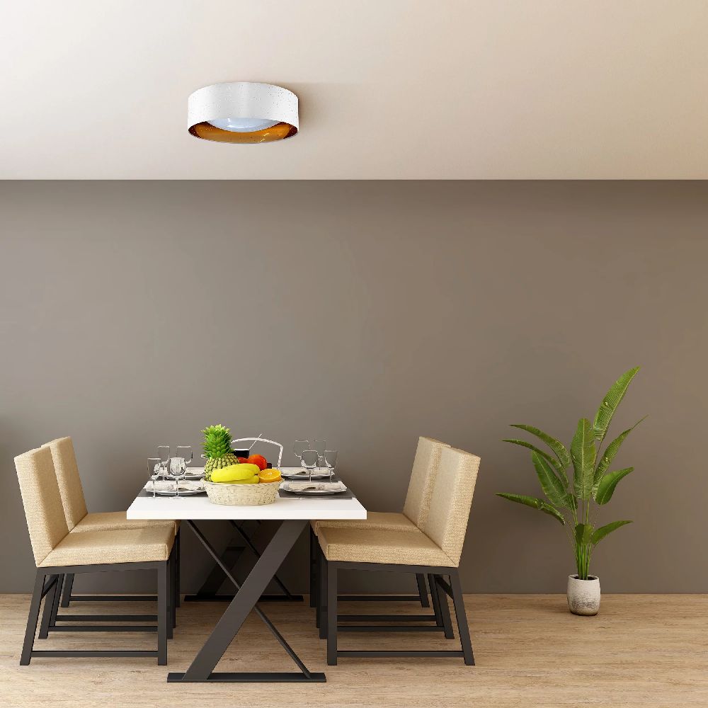 Goldlux Tuluza plafon 1x24 W biały 323217