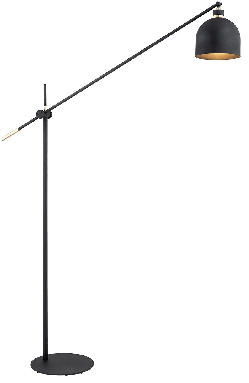 Argon Detroit lampa stojąca 1x15W czarny/mosiądz 4735