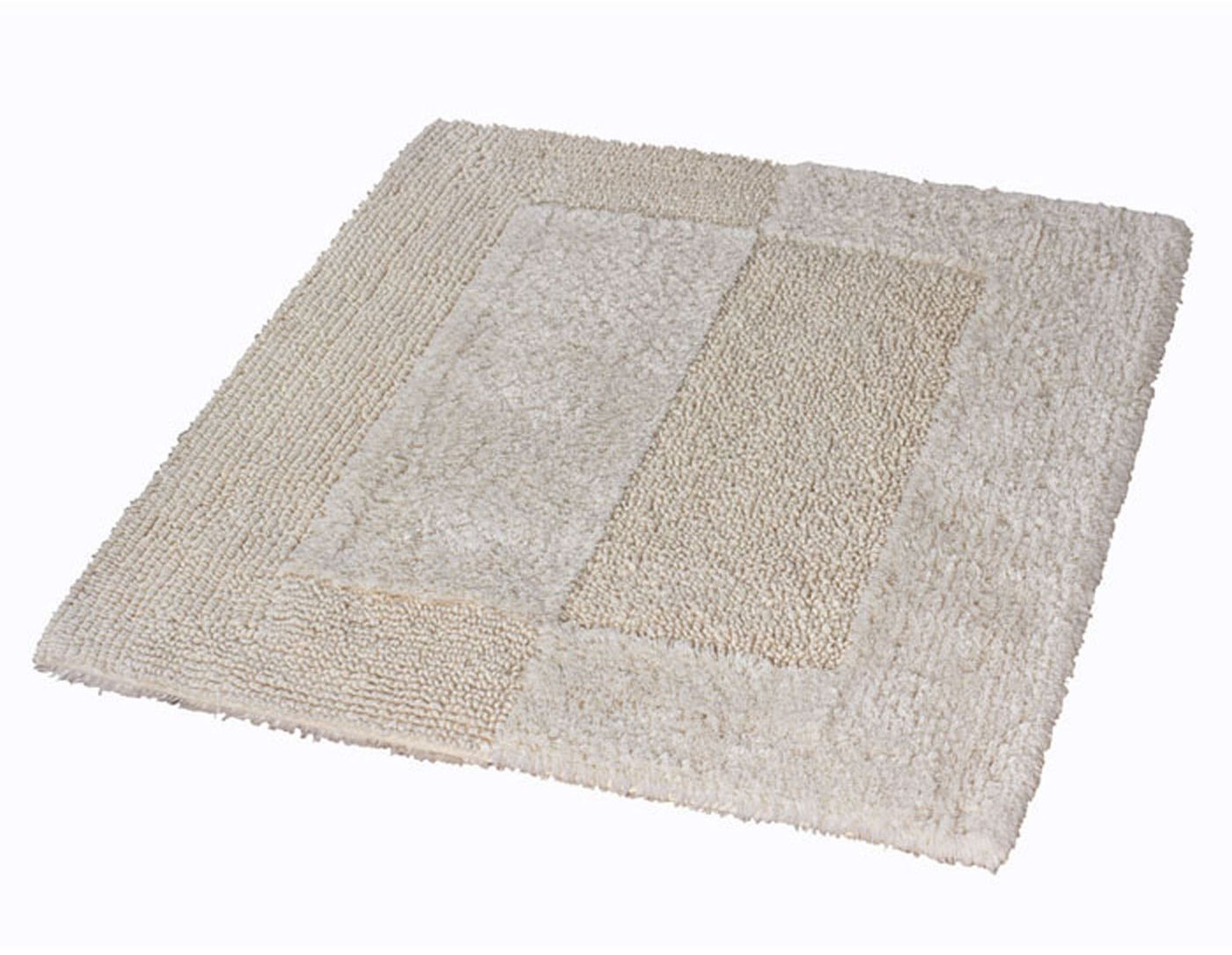 Kleine Wolke Havanna dywanik łazienkowy 65x55 cm prostokątny naturalny beżowy 5418202539
