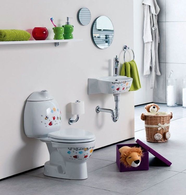 Creavit Kid kompakt WC dla dzieci biały CK311.400.0F