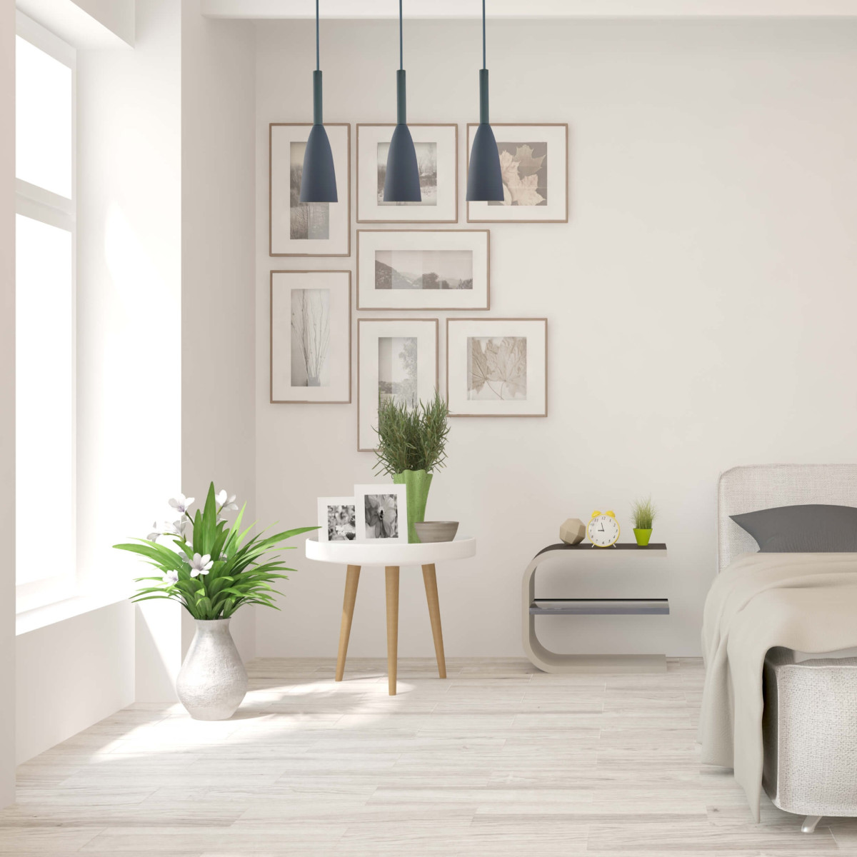 Light Prestige Solin lampa wisząca 3x60W szara LP-181/3LGR