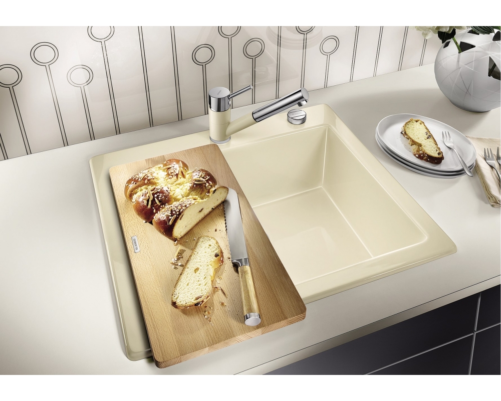 Blanco Palona 6 zlewozmywak ceramiczny 61,5x51 cm PuraPlus magnolia połysk 524732