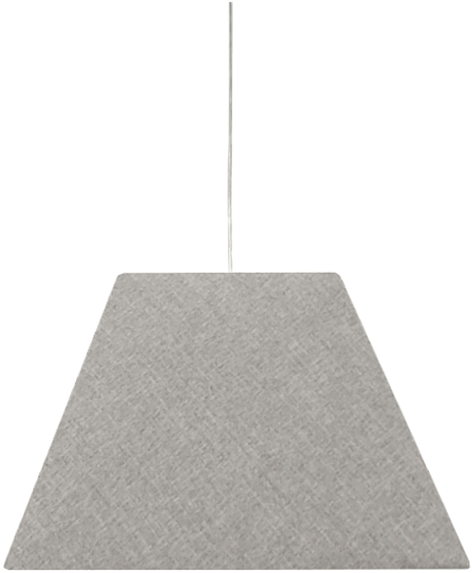 Candellux Standard lampa wisząca 1x60W szara 31-10001