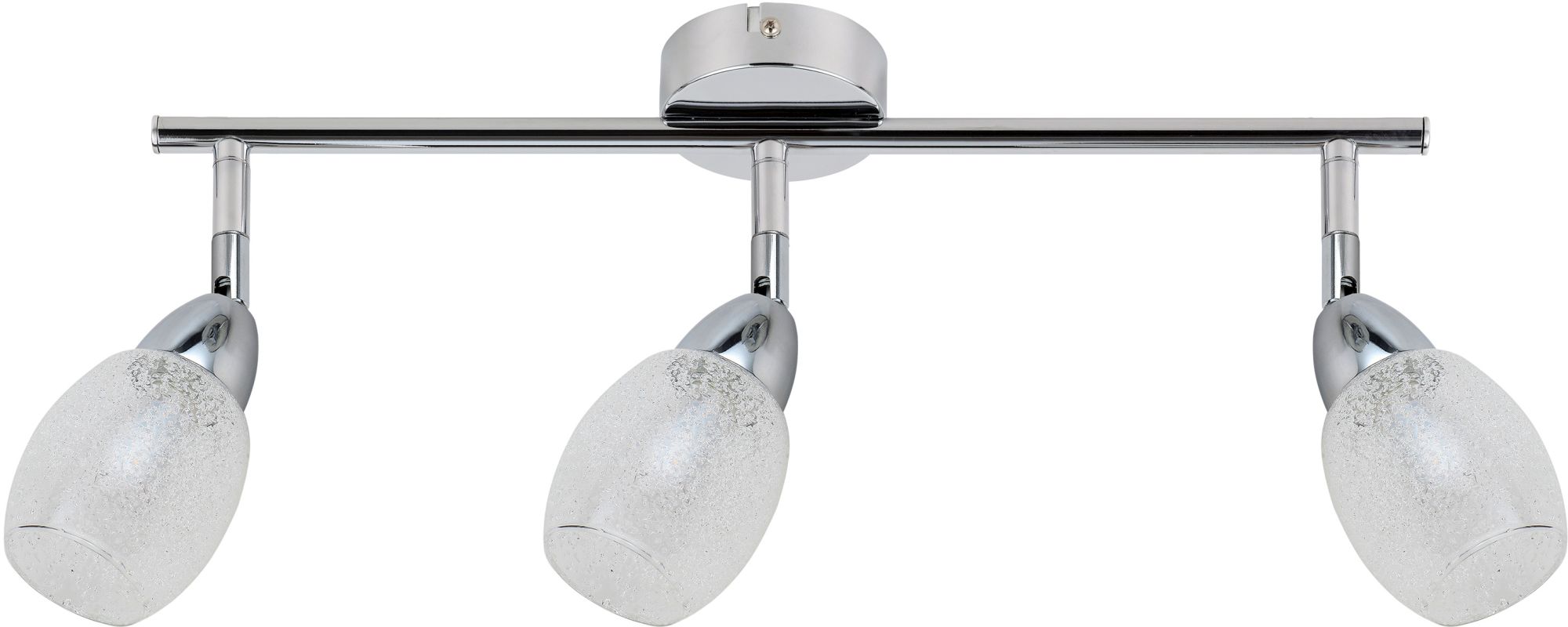 Candellux Rico lampa podsufitowa 3x6W LED chrom/przezroczysty 93-67630