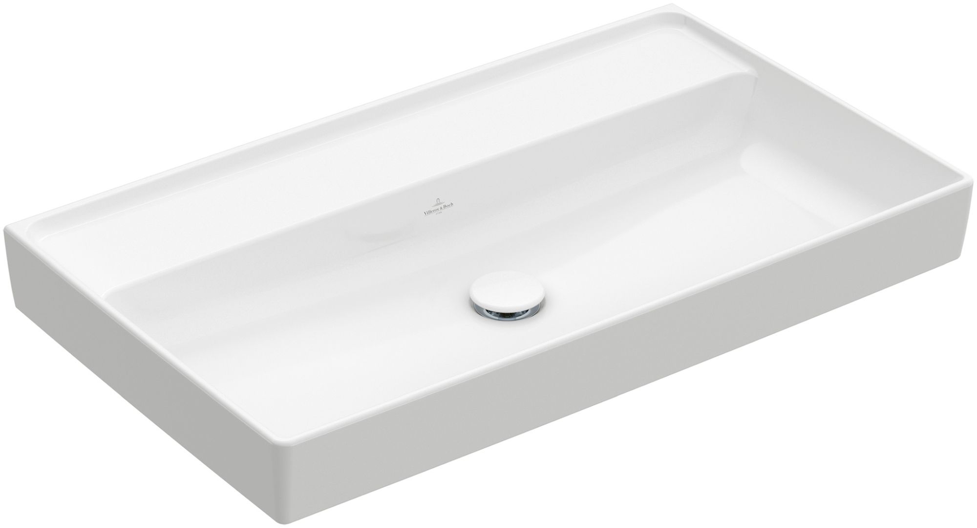 Villeroy & Boch Collaro umywalka 80x47 cm prostokątna Weiss Alpin 4A338301