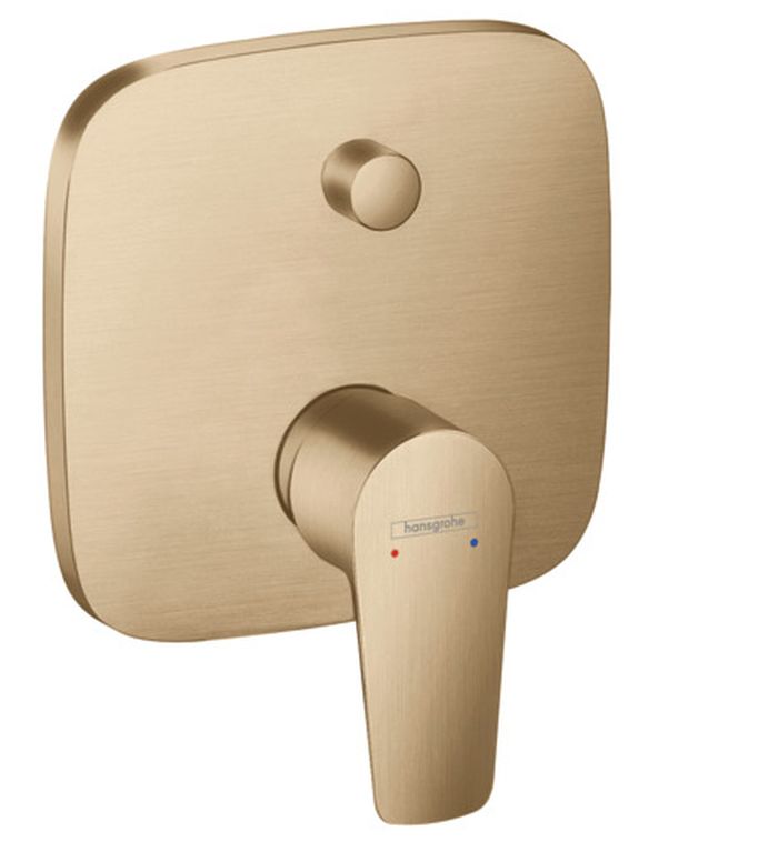 Hansgrohe Talis E bateria wannowo-prysznicowa podtynkowa brąz szczotkowany 71745140