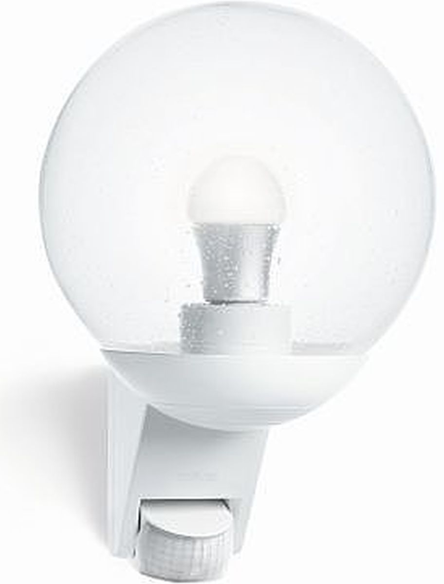 Steinel L 585 S kinkiet zewnętrzny 1x60W z czujnikiem ruchu biały/szkło ST005917
