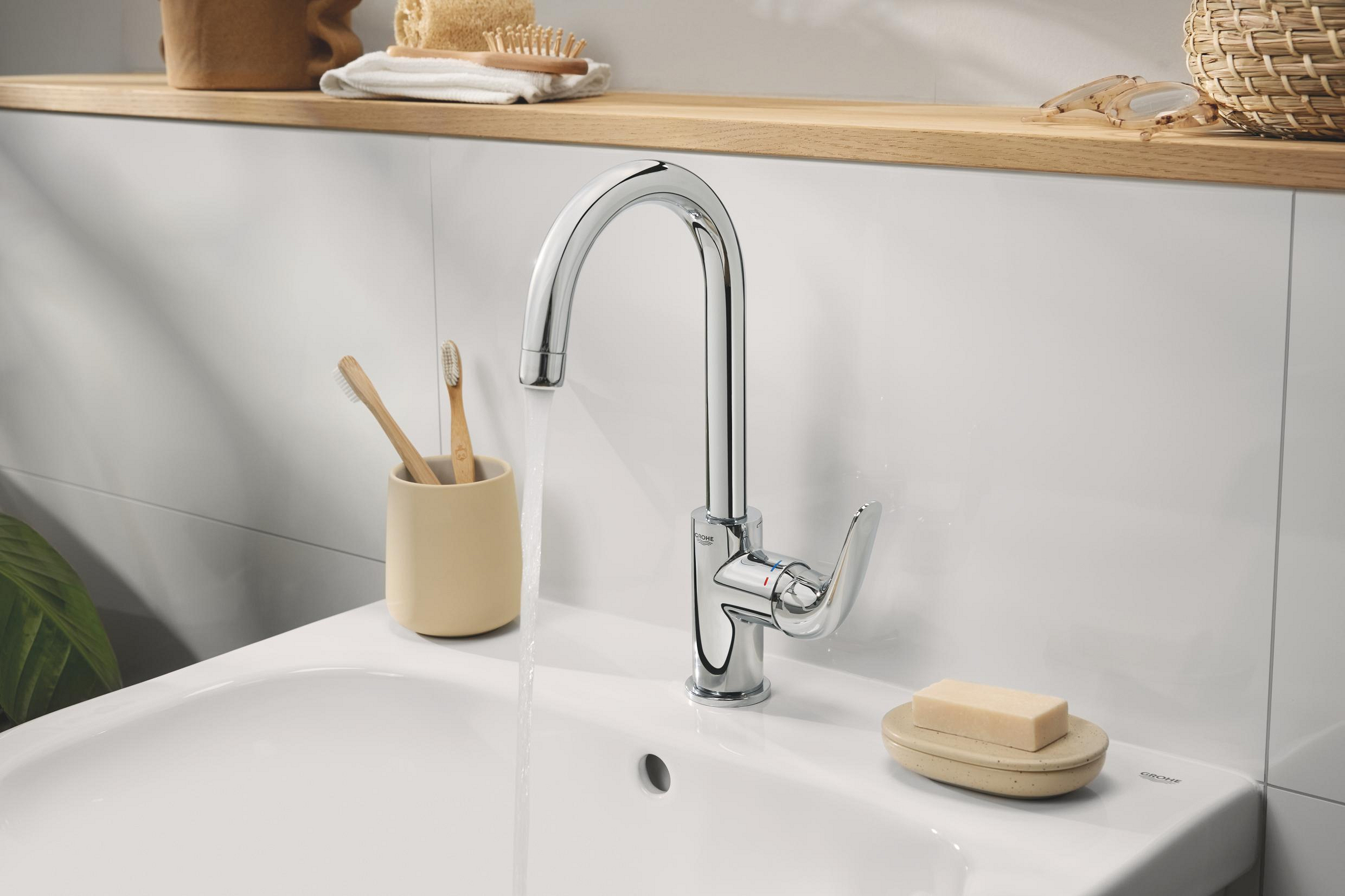Grohe Swift bateria umywalkowa stojąca StarLight Chrome 24330001