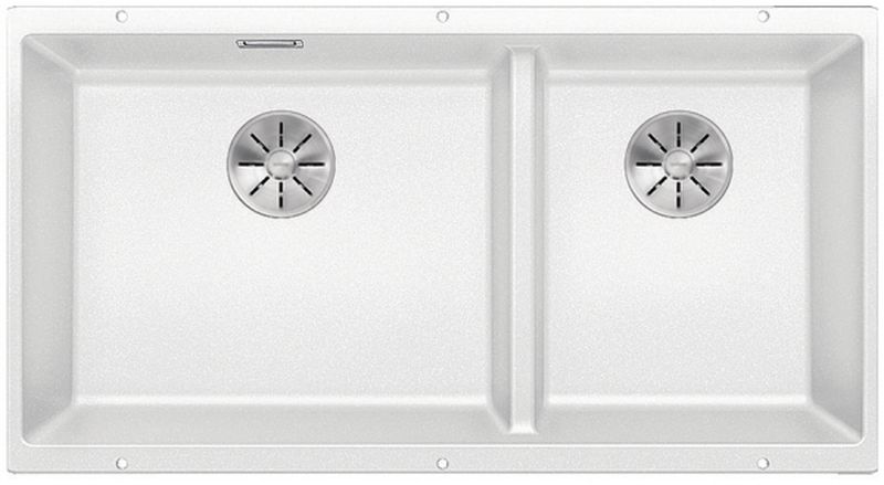Blanco Subline 480/320-U zlewozmywak granitowy 85,5x46 cm biały 523588