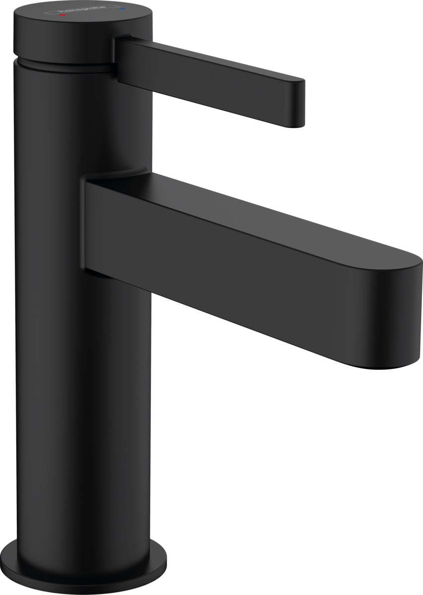 Hansgrohe Finoris bateria umywalkowa stojąca EcoSmart czarny mat 76010670