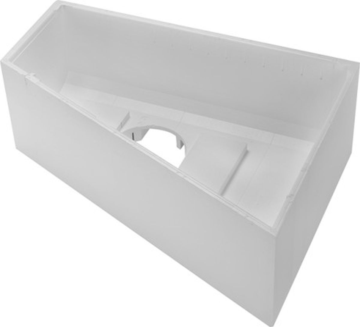 Duravit No.1 nośnik styropianowy do wanny biały 792438000000000