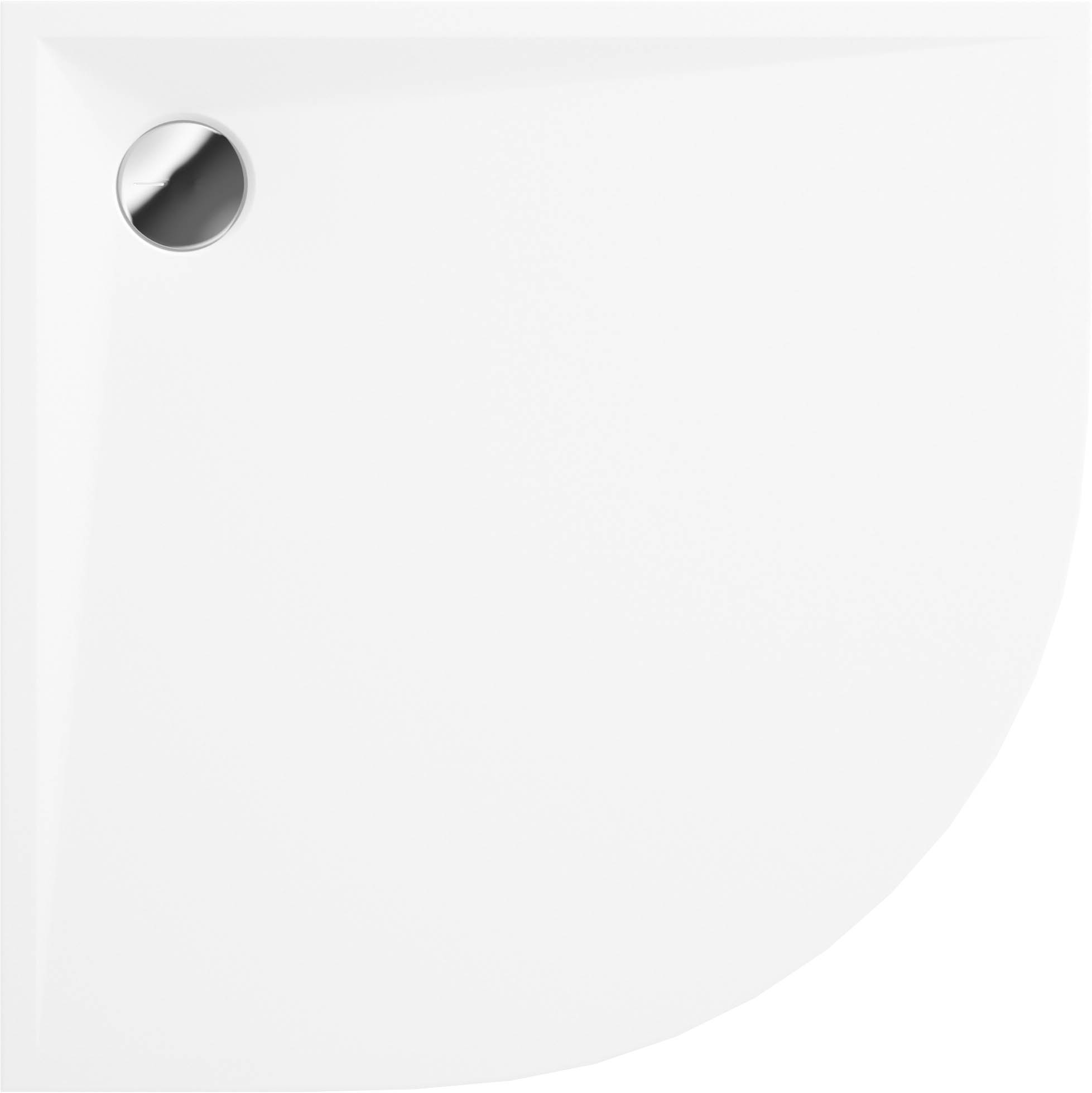 Deante Kerria Plus brodzik 90x90 cm półokrągły biały KTS053B - Wysyłka w 24h