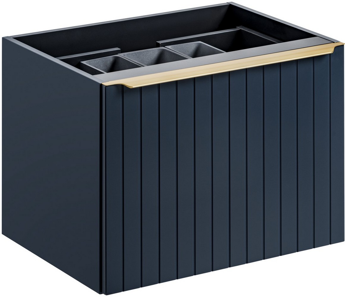 Comad Santa Fe Deep Blue szafka 80x45,5x46 cm podumywalkowa wisząca niebieska indigo SANTA FE DEEP BLUE 82-80-C-2S