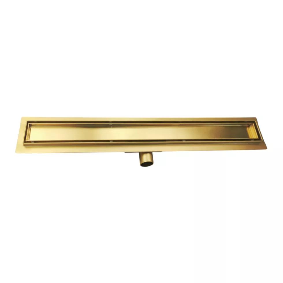 Sea-Horse Gold odpływ prysznicowy liniowy 90 cm 2w1 złoty OL-A02S-90-G - Wysyłka w 24h