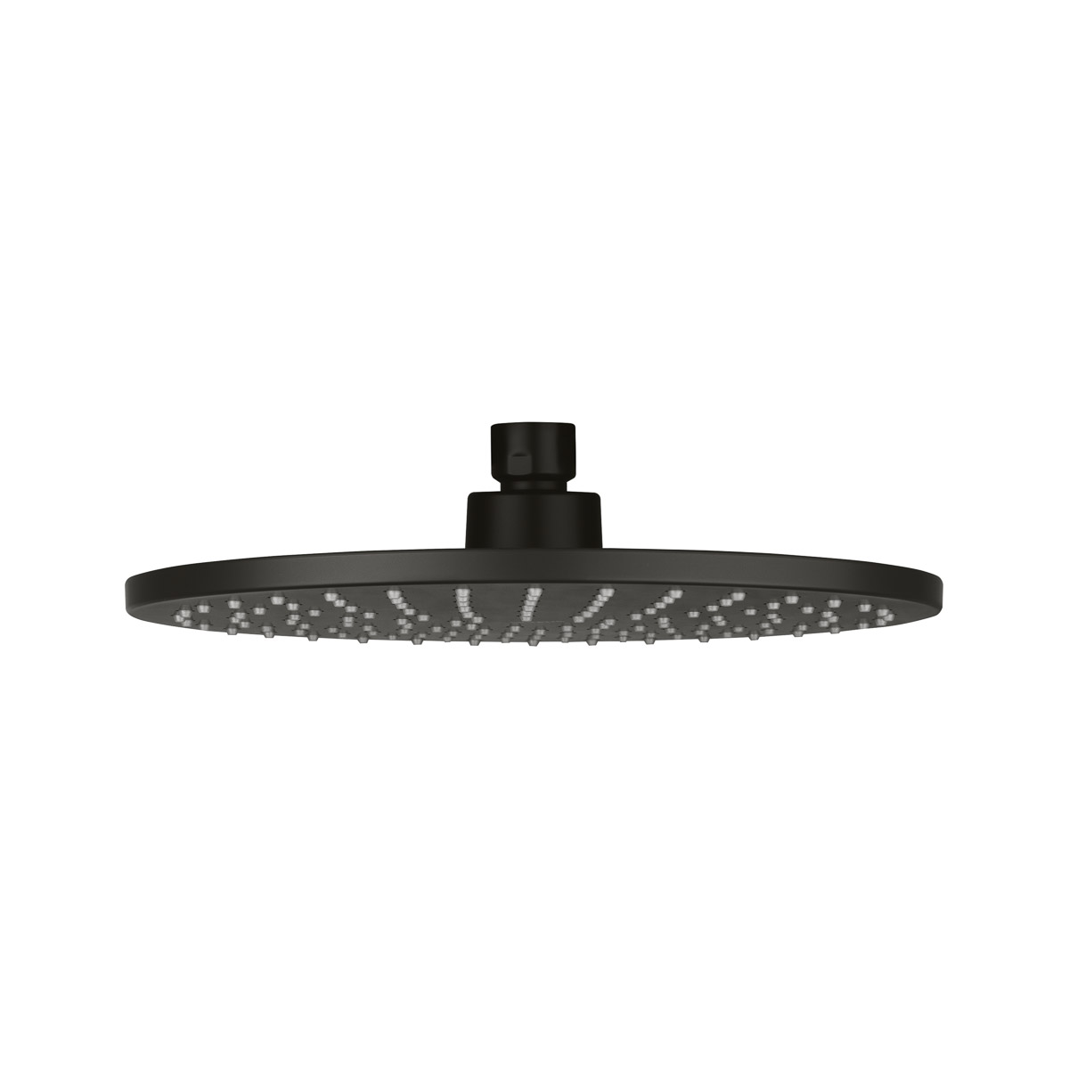 Oltens Atran deszczownica 22 cm okrągła czarny mat 37004300 - Wysyłka w 24h