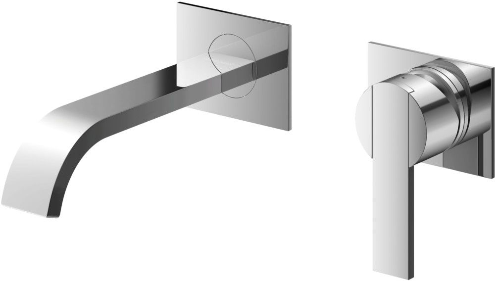 Kohlman Gixs bateria umywalkowa podtynkowa chrom QW180G