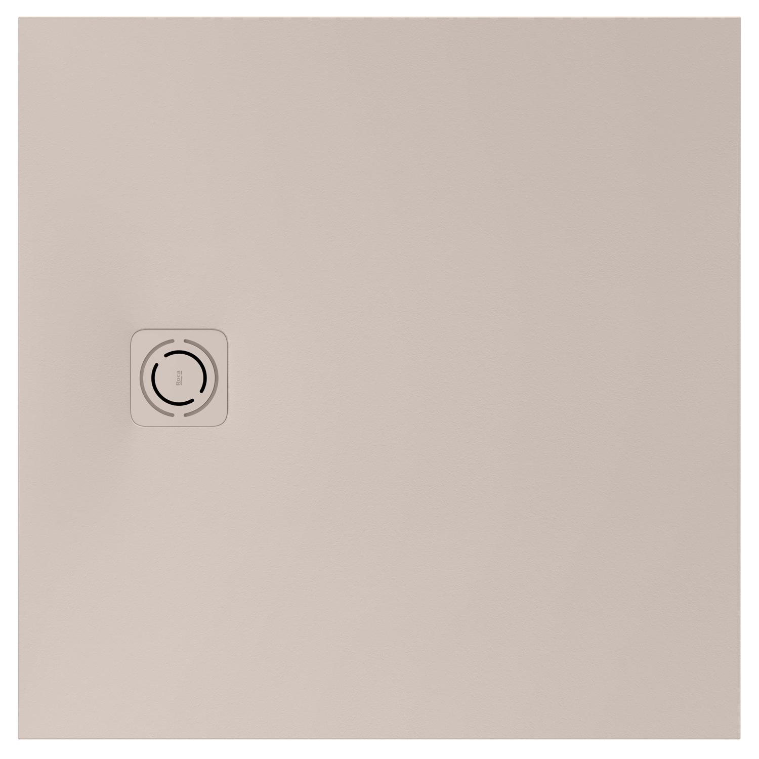 Roca Magma brodzik kwadratowy 90x90 cm kompozyt Stonex beżowy APE0138438403650