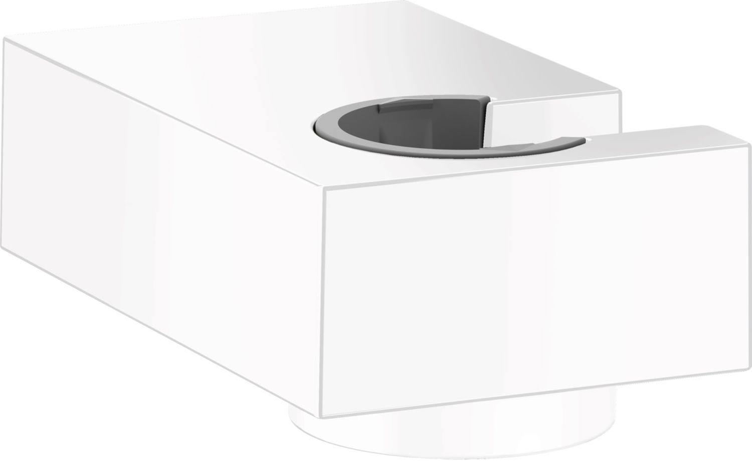 Hansgrohe Porter E uchwyt prysznicowy biały mat 28387700