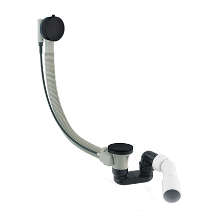 Omnires syfon do wanny czarny mat TK104-PLUS-3.43+64-SBL - Wysyłka w 24h