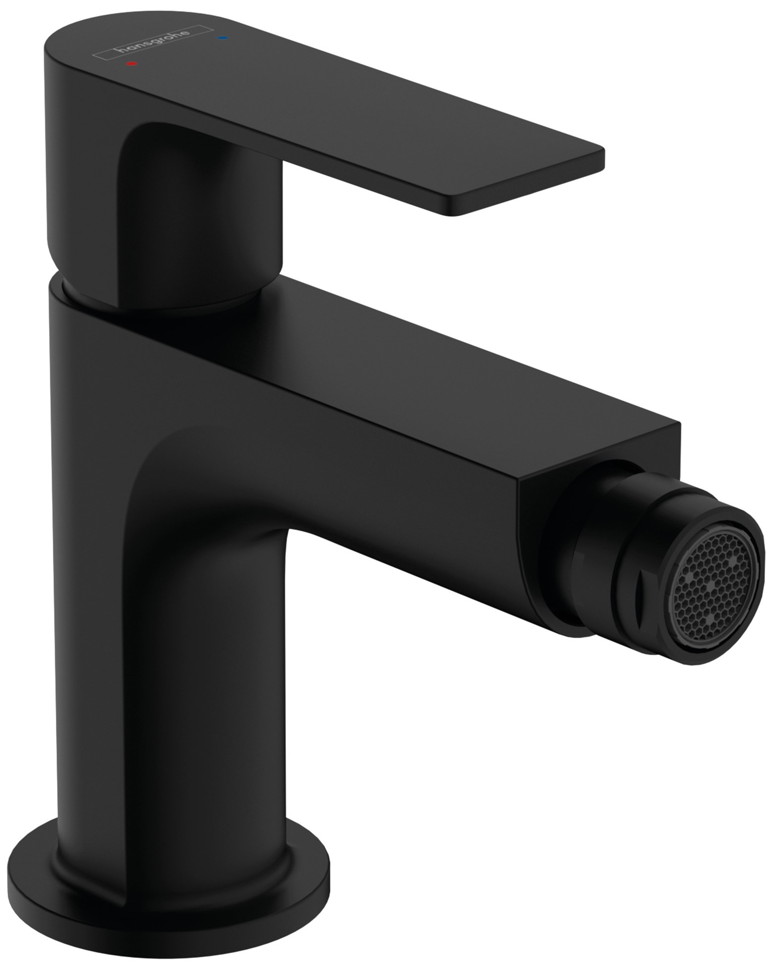 Hansgrohe Rebris E bateria bidetowa stojąca czarny mat 72213670
