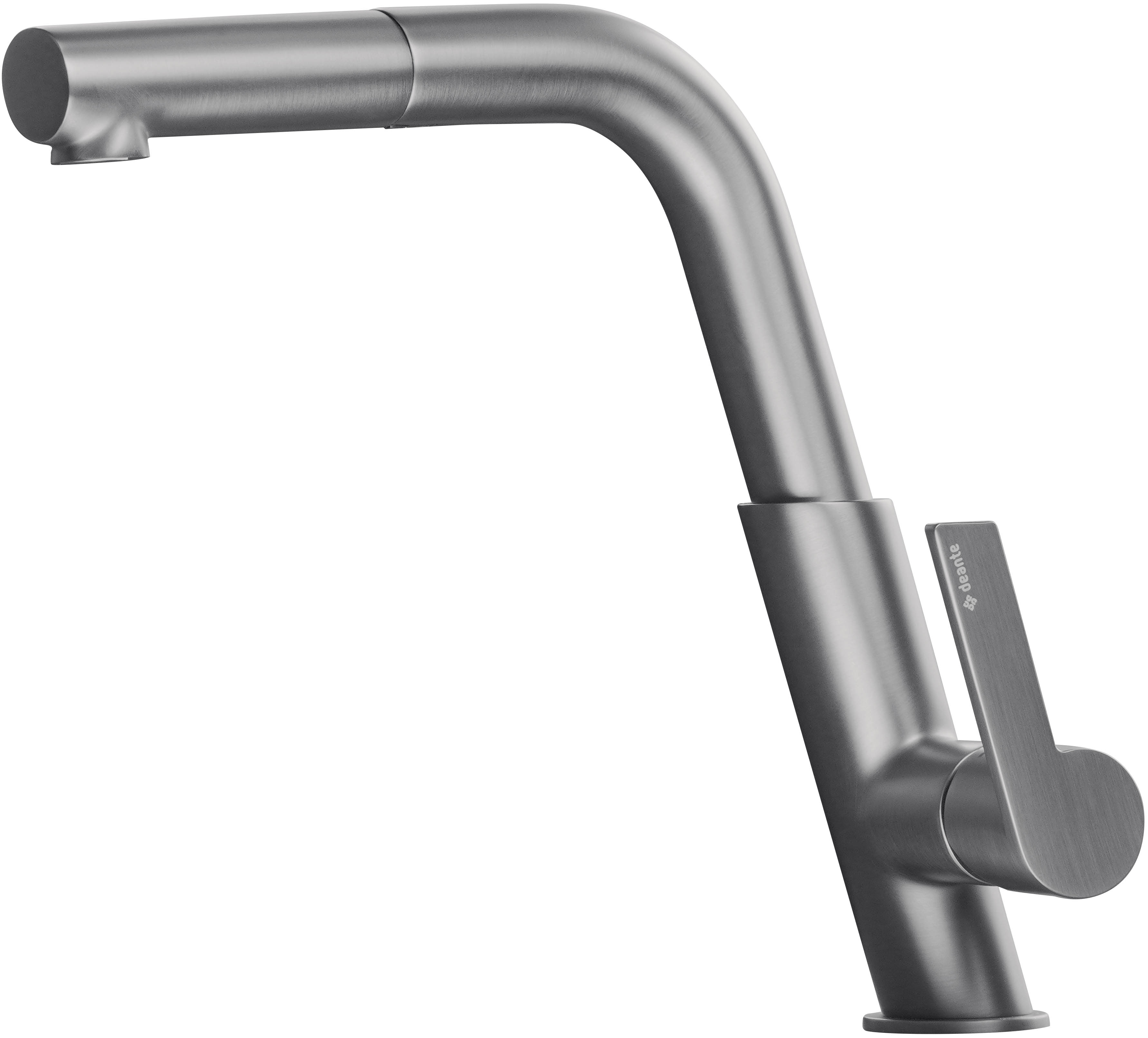 Deante Silia bateria kuchenna stojąca titanium BQS_D73M - Wysyłka w 24h