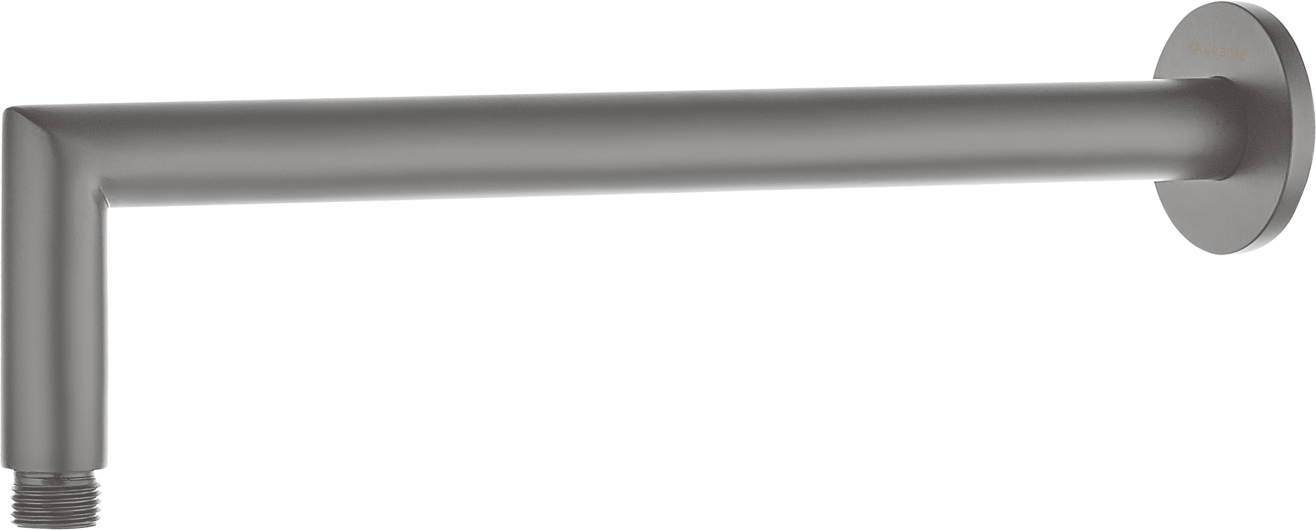 Deante Cascada ramię prysznicowe 40 ścienne titanium NACD45K - Wysyłka w 24h