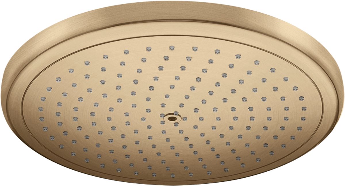 Hansgrohe Croma deszczownica 28 cm okrągła EcoSmart brąz szczotkowany 26221140